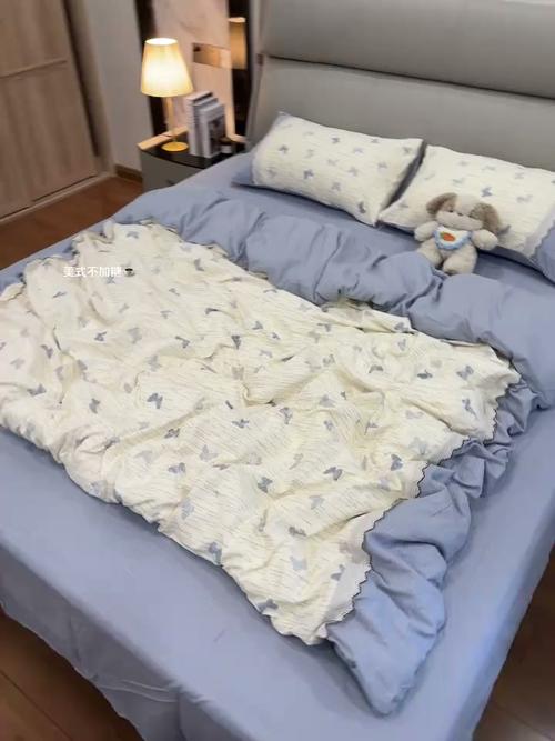 home罗莱家纺全棉床上四件套小清新床单被罩套宿舍家用四季床上用